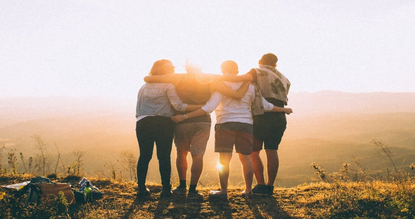 relationships with friends as well as the communities and clubs you are naturally drawn to