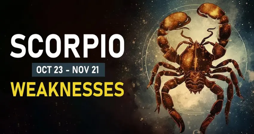 Scorpios Weakness