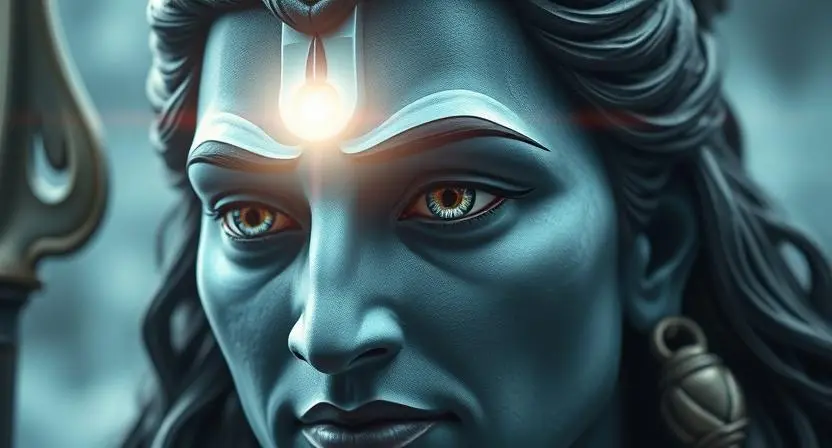 Lord Shiva Third Eye