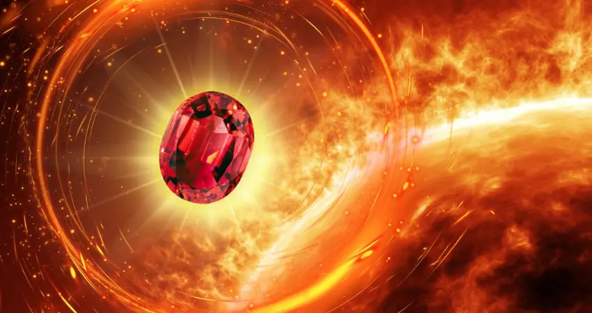 ruby associated with Sun
