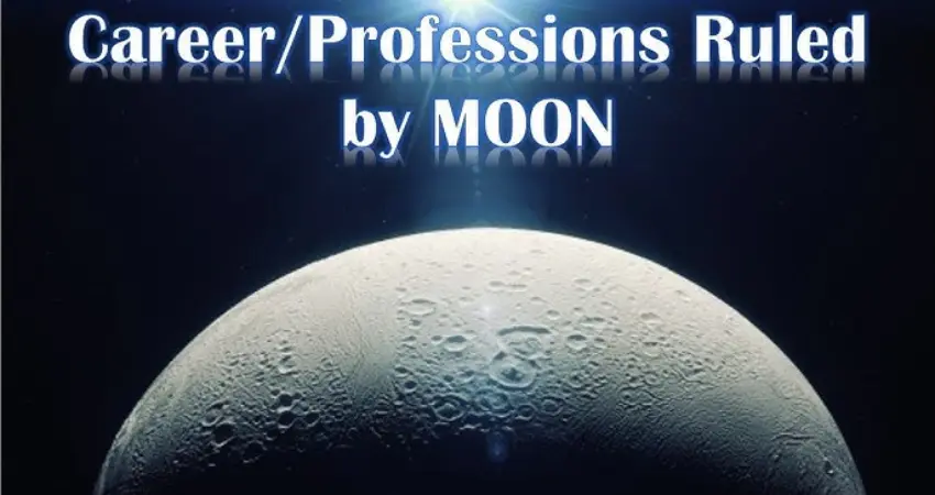 Professions Ruled by Moon