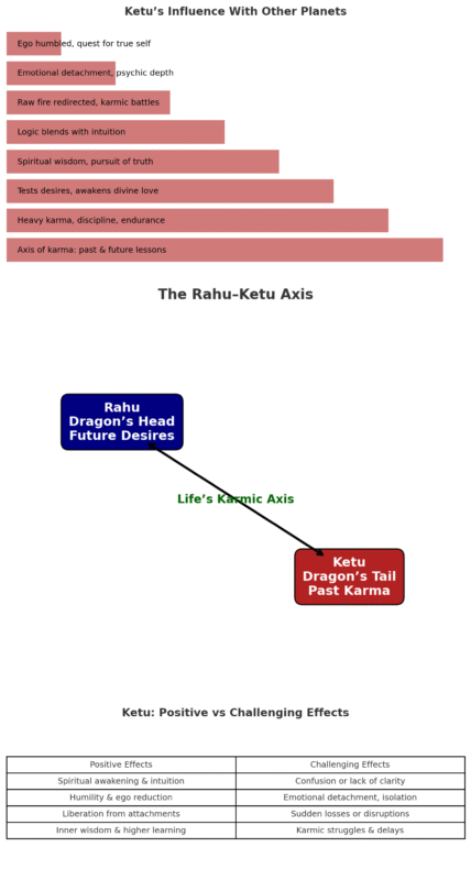Ketu Planetary Connections Infographic